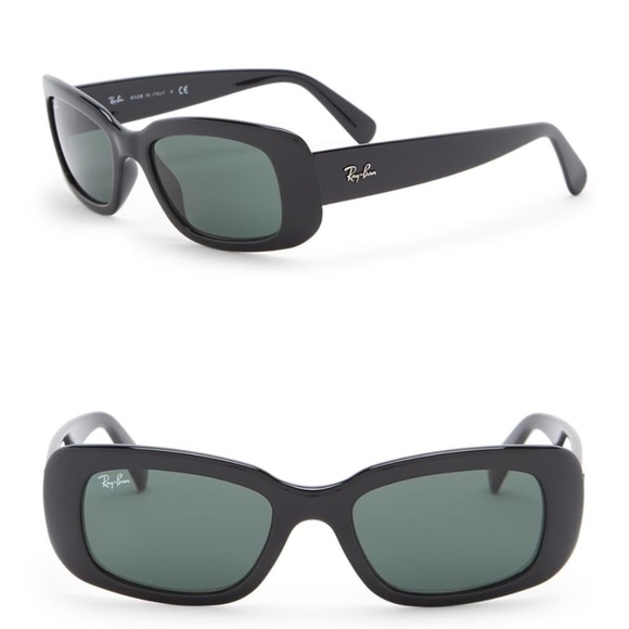 Ray-Ban Accessories - RAY BAN 50mm Rectangle Sunglasses